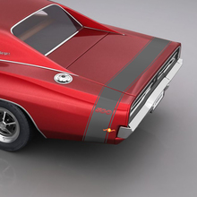 Rear Trunk and fender 500 stripes decals stickers for 1969 Dodge Charger 500
 3
