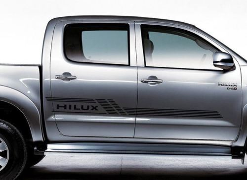 Toyota HILUX Graphics side decal stripe decal model 1
