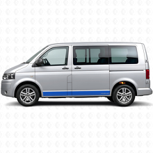 Branded Side Stripe Vinyl Decal Kit for Volkswagen T5 Multivan_2