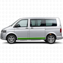 Branded Side Stripe Vinyl Decal Kit for Volkswagen T5 Multivan_3