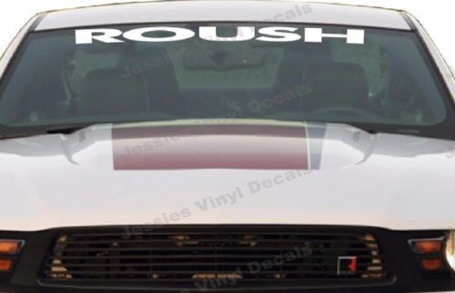 Roush Windshield Vinyl Decal for Musclecar Musclecarmodel