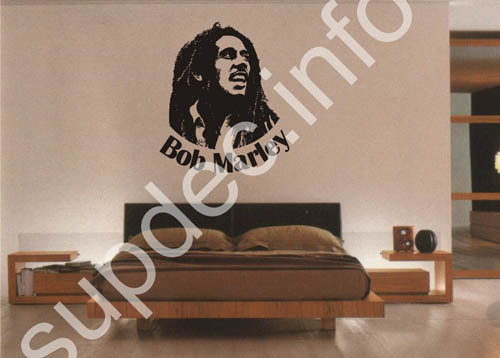 Bob Marley wall decal sticker