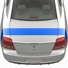 Accent Stripe Bedside Trunk Vinyl Decal Sticker for Dodge Charger 2006-2010_4
