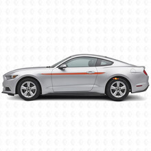 Accent Outline Stripes Side Vinyl Decal Sticker for Ford Mustang 2015-2020_4