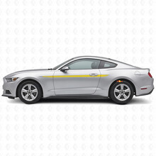 Accent Outline Stripes Side Vinyl Decal Sticker for Ford Mustang 2015-2020_5