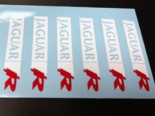 Set of 6x Jaguar R Brake Caliper Decal Sticker fits F type R type xkr xe xf xj
 2