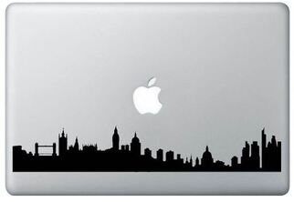 London Skyline Laptop MacBook Decal Sticker
