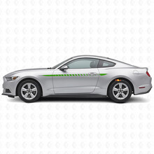 Rally Style Stripes Side Vinyl Decal Kit for Musclecar Musclecarmodel 2015-2020_3