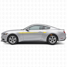 Rally Style Stripes Side Vinyl Decal Kit for Musclecar Musclecarmodel 2015-2020_4