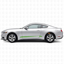 Strobe Stripes Lower Side Vinyl Decal Kit for Musclecar Musclecarmodel 2015-2020_3