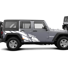 Straight Splash Graphic Vinyl Sticker Decal for Jeep Wrangler Unlimited JK_2