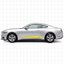 Custom Outline Stripes Lower Side Vinyl Decal Kit for Musclecar Musclecarmodel 2015-2020_5