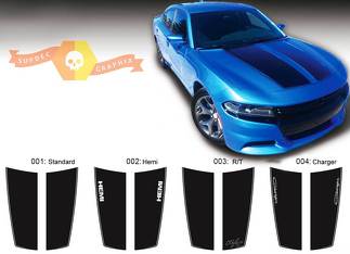 Dodge Charger Hood Accent Decal Sticker Hood graphics fits to models 2015-2016