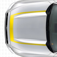 Stripe with Inside Contour Hood Vinyl Decal for Musclecar Musclecarmodel 2015-2020_5
