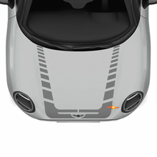 Hood Racing Stripes Decal Sticker for Mini Cooper
 2