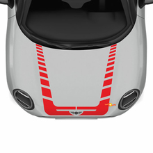 Hood Racing Stripes Decal Sticker for Mini Cooper
 3