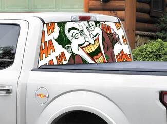 Joker killing joke Rear Window Decal Sticker Pick-up Truck SUV Car any size
