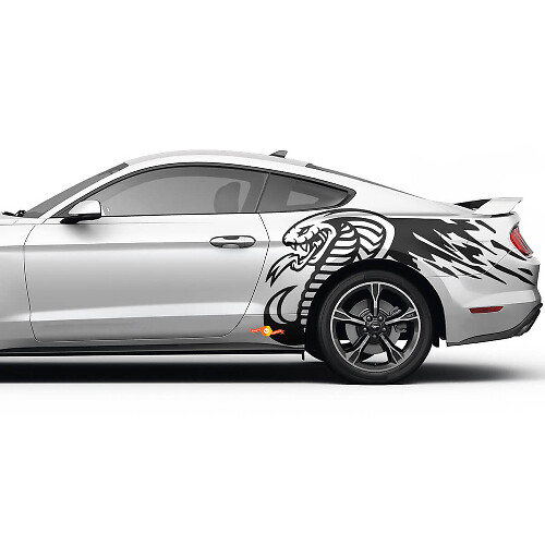Cobra Side Decals Graphics Mustang GT Stickers for Ford Mustang
