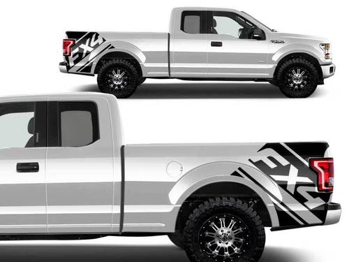 Ford F-150 BedFX4 Graphic decals stickers fits models 2015-2017