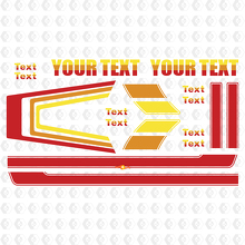 Vintage Style Stripes Bonnet and Side Vinyl Decals Stickers For Jeep Renegade CJ5 CJ7 2