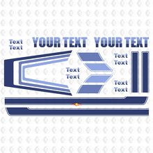 Vintage Style Stripes Bonnet and Side Vinyl Decals Stickers For Jeep Renegade CJ5 CJ7 3