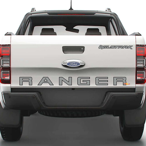Rear Tailgate Decals Stickers For Ford Ranger Wildtrak
