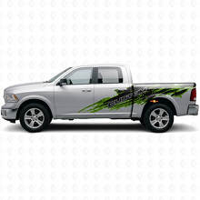 Mud Splash Style Custom Lettering Side Vinyl Decal Kit for Dodge Ram_3