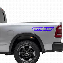 Personalized Lettering Rear Side Vinyl Decal Kit for Dodge Ram _2