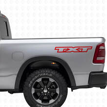 Personalized Lettering Rear Side Vinyl Decal Kit for Dodge Ram _4