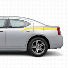 Custom Curved Stripes Side Vinyl Decal Sticker for Dodge Charger 2006-2010_5