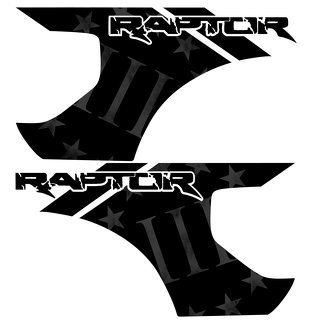 Ford Raptor F-150 3 Percenters MOLON LABE Bed Graphics  Vinyl Decal