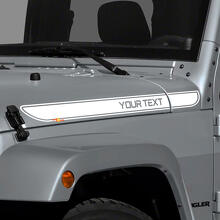 Vinyl Decal Sticker for Jeep Wrangler Bonnet 3