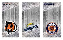 American football teams National Football League (NFL) Cornhole Board Game Sticker Decal VINYL WRAPS with LAMINATED
 4