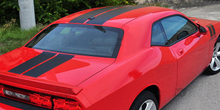 2008-2014 Dodge Challenger Rally Racing T- hood Stripes & Fender R/T Decals 2