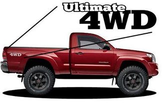 Ultimate 4wd - Bedside Decals