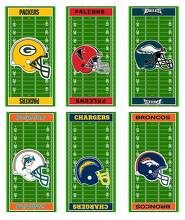 American football teams National Football League (NFL) Field Cornhole Board Game Sticker Decal VINYL WRAPS with LAMINATED 2