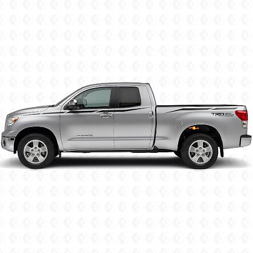 TRD Sharped Stripes Side Vinyl Decal Kit for Toyota Tundra 2007-2013