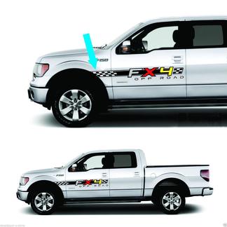 4x4 Fx4 Truck Bed Decals, for Ford F-150 and Super Duty