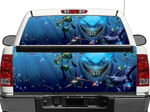 Finding Nemo Rear Window or Tailgate Vinyl Decal for Pick-up Trucks SUVs
