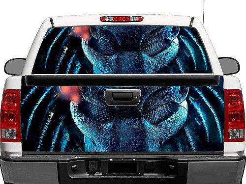Predator Rear Window or Tailgate Vinyl Decal for Pickup Trucks and SUVs