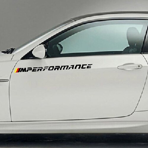 Bmw M Performance Decal Sticker
