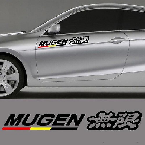 Honda Mugen Decal Sticker