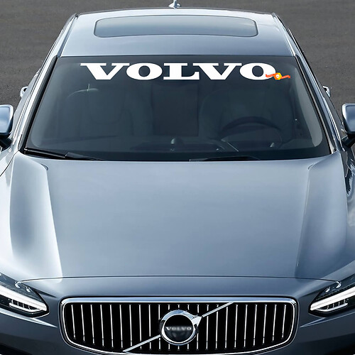 Volvo Windshield Banner Decal Sticker 36