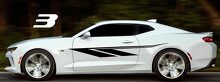 Custom Tribal Side Stripe Vinyl Decal Set for Chevrolet Camaro_3