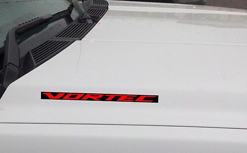 Vortec Hood Vinyl Decal Sticker for GMC Sierra