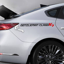 Pair Lettering Decal Sticker Emblem Logo Vinyl For Kia K7 Cadenza B Type
 3