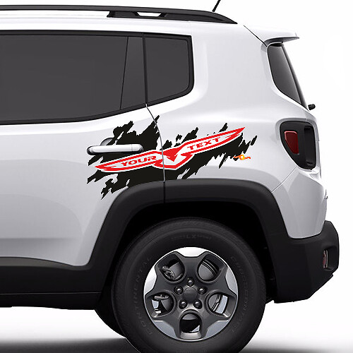 Trailhawk Side Splash Logo Vinyl Sticker Decal for Jeep Renegade Cherokee