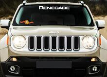 2 Color Jeep Renegade Side Splash Logo Graphic Vinyl Sticker Decal & Windshield Graphic
 2