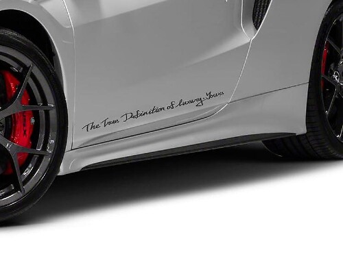 Lettering Decal Sticker Emblem Logo Vinyl For Toyota