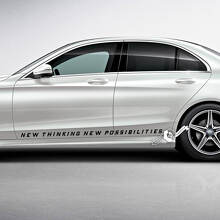 New Thinking New Possibilities Side Vinyl Decals for Mercedes-Benz_3